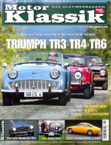 Deckblatt Motor Klassik (11/2005)